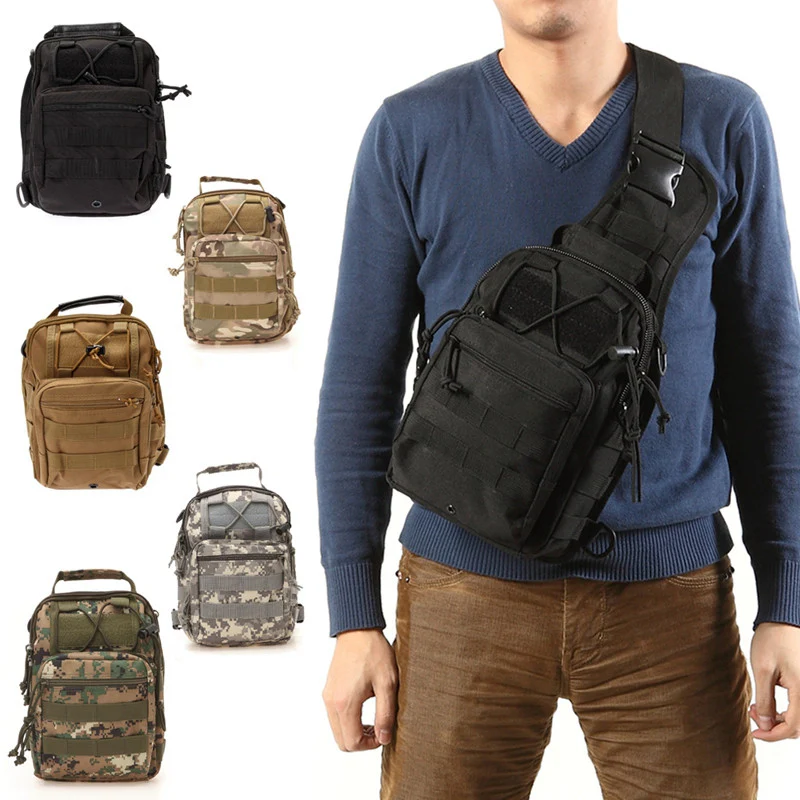 Tactical Shoulder Pack Black - CadetAccessories